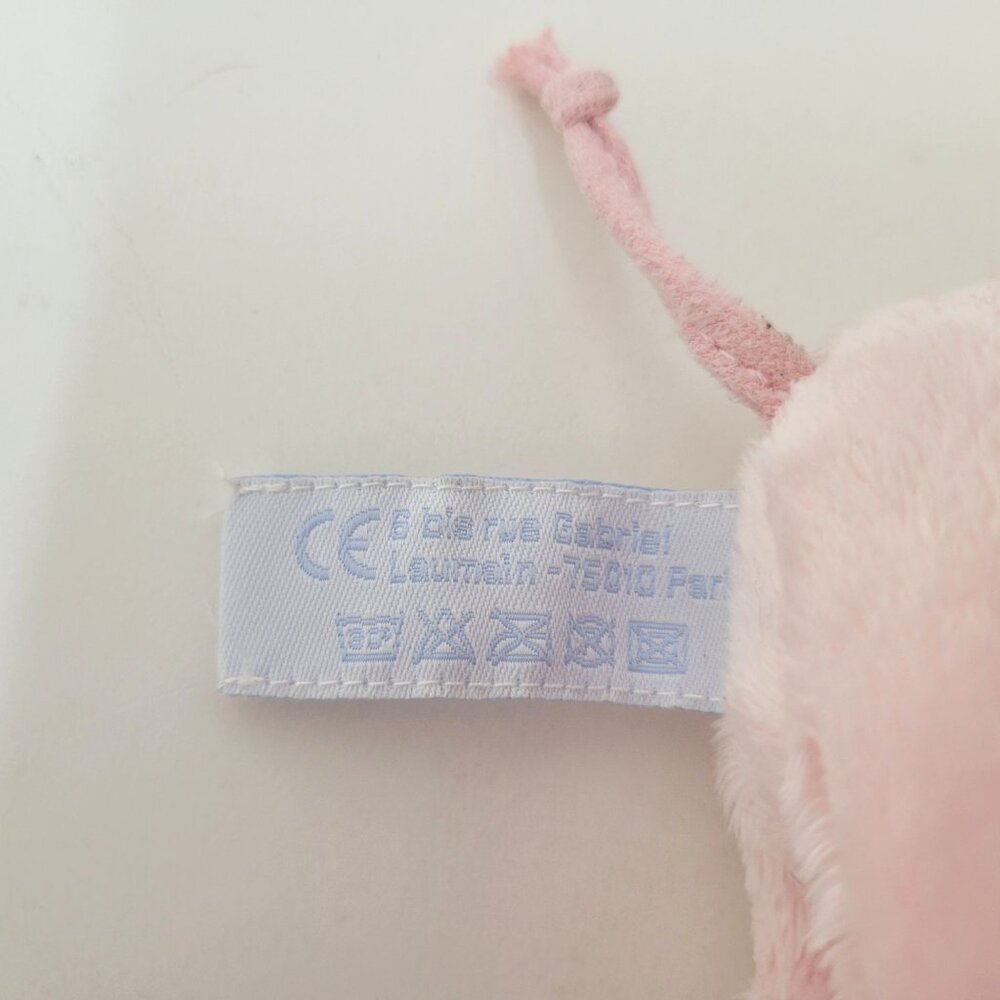 Pink Plush Elephant Toy By Tartine Et Chocolat Ferdinand - Picture 5 of 7